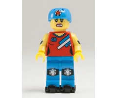 Roller Derby Girl, Series 9 (Minifigure Only without Stand and Accessories)