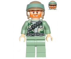 Endor Rebel Commando - Beard and Angry Dual Sided Head