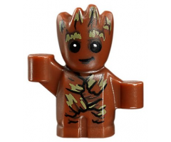Groot - Baby, Reddish Brown