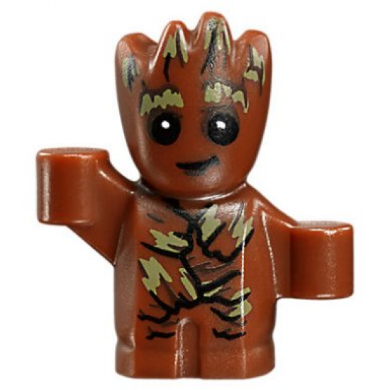 Groot - Baby, Reddish Brown