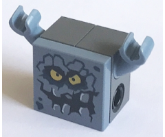 Brickster - Small with Technic Bricks 1 x 2