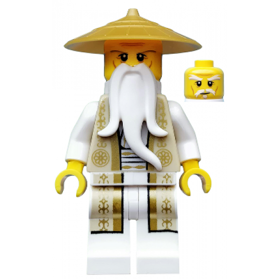 Wu Sensei - Gold and Tan Robe