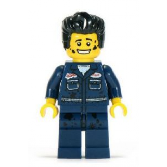 Mechanic, Series 6 (Minifigure Only without Stand and Accessories)