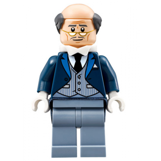 Alfred Pennyworth - Pinstripe Vest