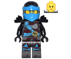 Nya - The Hands of Time, Black Armor, Dual Sided Head