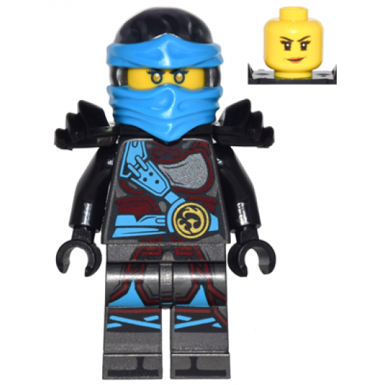 Nya - The Hands of Time, Black Armor, Dual Sided Head