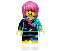 Rocker Girl, Series 7 (Minifigure Only without Stand and Accessories)
