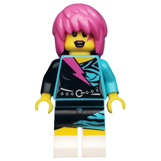Rocker Girl, Series 7 (Minifigure Only without Stand and Accessories)