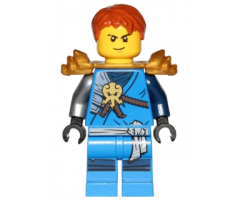 Jay (Honor Robe) - Day of the Departed, Hair, Pearl Gold Shoulder Armor