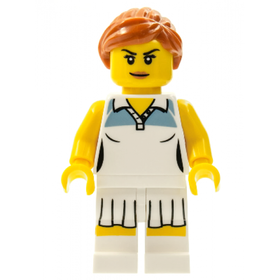 Tennis Player, Series 3 (Minifigure Only without Stand and Accessories)
