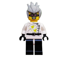 Crazy Scientist, Series 4 (Minifigure Only without Stand and Accessories)