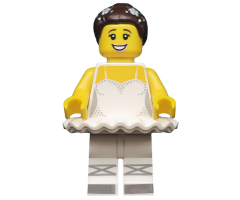 Ballerina, Series 15 (Minifigure Only without Stand and Accessories)
