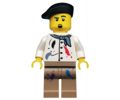Artist, Series 4 (Minifigure Only without Stand and Accessories)
