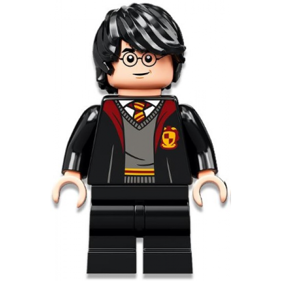 Harry Potter, Gryffindor Robe Open, Black Medium Legs