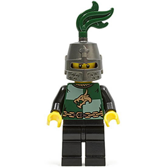 Kingdoms - Dragon Knight Quarters, Helmet Closed, Long Brown Moustache