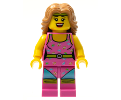 Fitness Instructor, Series 5 (Minifigure Only without Stand and Accessories)