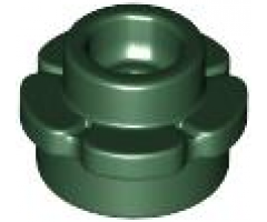 Plate, Round 1 x 1 with Flower Edge (5 Petals)