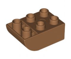 Duplo, Brick 2 x 3 with Curved Bottom