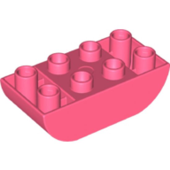Duplo, Brick 2 x 4 Curved Bottom