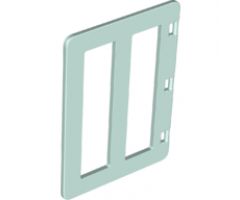 Duplo, Building Door / Window Pane 1 x 4 x 4 with Two Panes