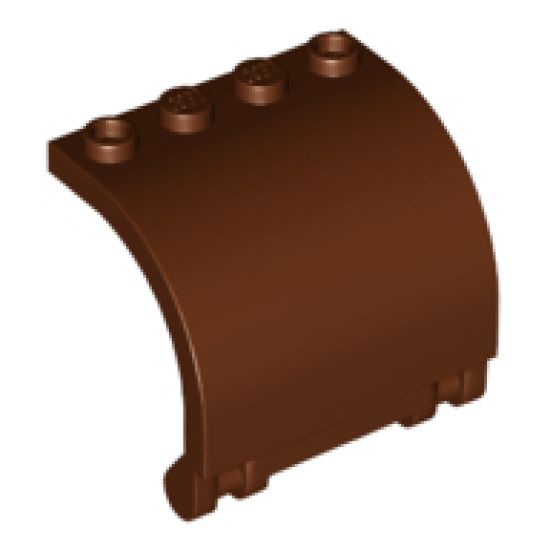 Panel 3 x 4 x 3 Curved with Double Clip Hinge