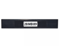 Tile 1 x 6 with '28MB89' License Plate Pattern (Sticker) - Set 10937
