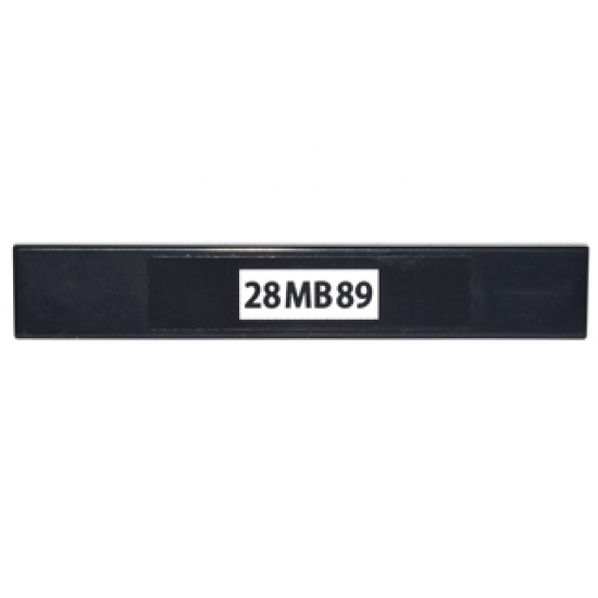 Tile 1 x 6 with '28MB89' License Plate Pattern (Sticker) - Set 10937
