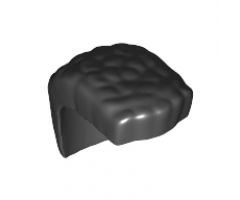 Minifigure, Hair Wide Mohawk with Coiled Texture