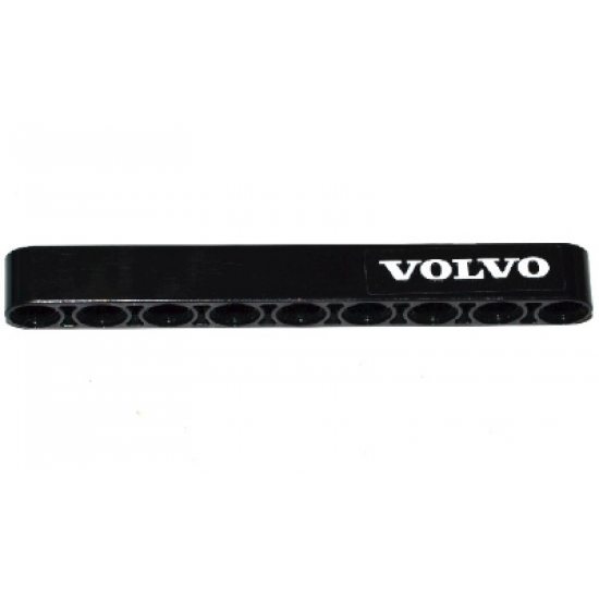Technic, Liftarm 1 x 9 Thick with 'VOLVO' Pattern on End (Sticker) - Set 42053