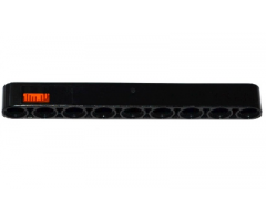 Technic, Liftarm 1 x 9 Thick with Orange Direction Indicator Pattern Model Right Side (Sticker) - Set 42053