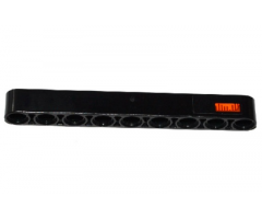 Technic, Liftarm 1 x 9 Thick with Orange Direction Indicator Pattern Model Left Side (Sticker) - Set 42053