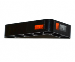 Technic, Liftarm 3 x 5 L-Shape Thick with Orange Direction Indicators and Headlight Pattern (Stickers) - Set 42053