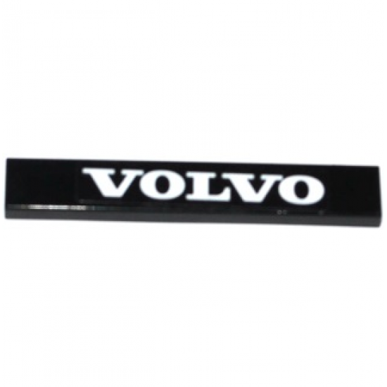 Tile 1 x 6 with White 'VOLVO' Pattern (Sticker) - Set 42053