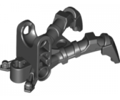 Bionicle Foot Claw with Ball Socket, Rounded Ends