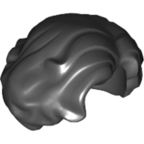 Minifigure, Hair Female Short, Wavy with Side Part