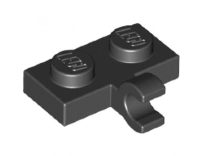 Plate, Modified 1 x 2 with Clip on Side (Horizontal Grip)