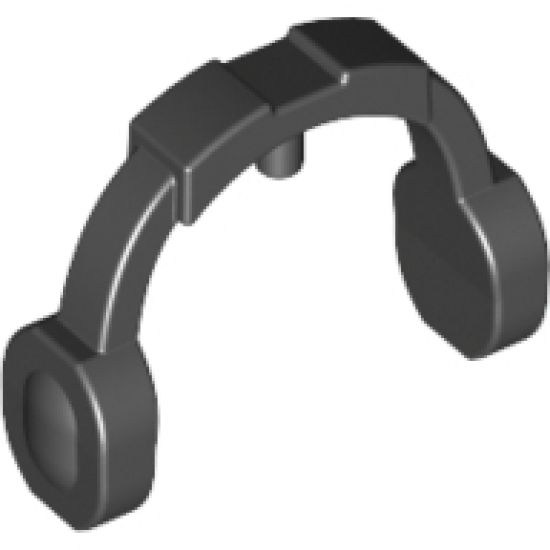 Minifigure, Headgear Accessory Ear Protectors / Headphones / Headset - Thick Arms