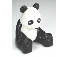 Duplo, Animal Panda Adult, Sitting, Eyes Squared