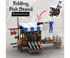 FISHES MERCHANT FOLDING STAND ( Castle theme)