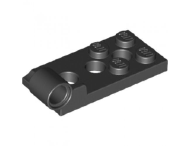 Hinge Plate 2 x 4 with Pin Hole and 3 Holes - Bottom