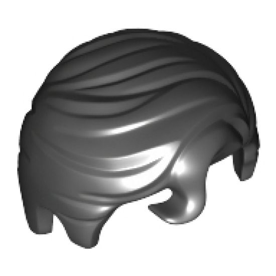 Minifigure, Hair Swept Right with Front Curl