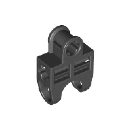 Technic, Connector Axle 2 x 3 with Ball Joint Socket, Open Sides