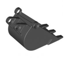 Technic Digger Bucket 4 x 4 x 9 with 3 Teeth