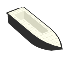 Boat Hull Unitary 24 x 6 x 3