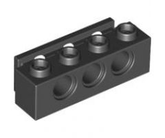 Technic, Brick 1 x 4 with Bumper Holder