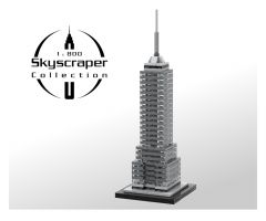 Torre Latinoamericana 1:800 Scale (Mexico)