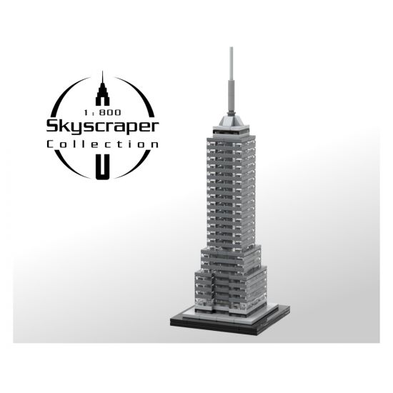 Torre Latinoamericana 1:800 Scale (Mexico)