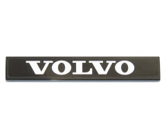 Tile 1 x 6 with White 'VOLVO' on Black Background Pattern (Sticker) - Set 42030