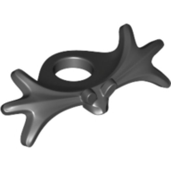 Minifigure, Body Wear Neck Collar Bat Shaped