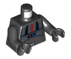 Torso SW Armor Sith Trooper Pattern / Black Arms / Black Hands